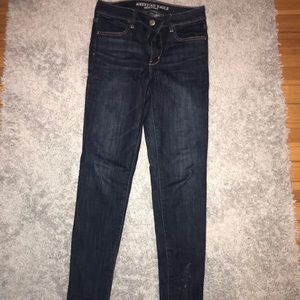 American Eagle super stretch hirise jeggings
